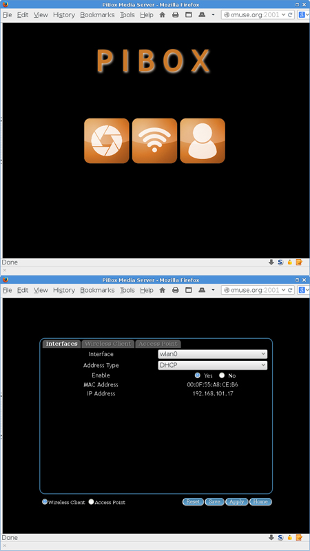 WebUI supports