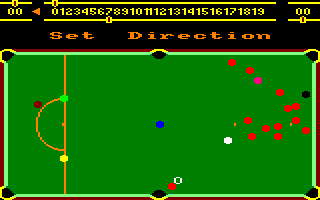 Screenshot of Alex Higgins World Snooker