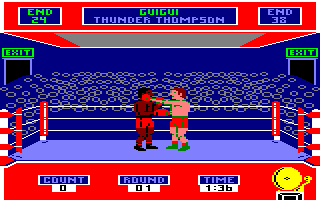 Screenshot of Barry McGuigan's World Championship Boxing