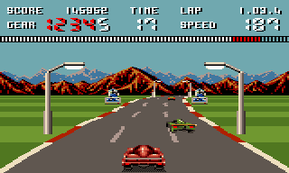 Screenshot of Burnin' Rubber