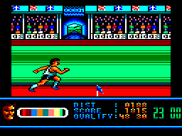Screenshot of Daley Thompson's Olympic Challenge