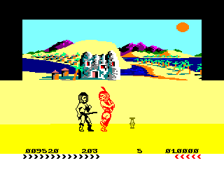 Screenshot of Fighting Warrior