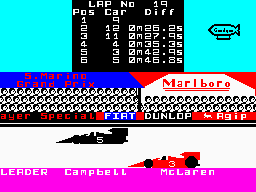 Screenshot of Formula One
