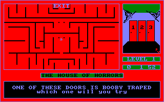 Screenshot of The House of Horrors