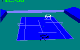 Screenshot of International 3D Tennis