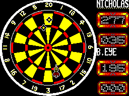 Screenshot of Jocky Wilson's Darts Challenge