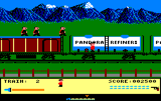Screenshot of Mountie Mick's Death Ride