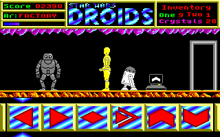 Screenshot of Star Wars Droids