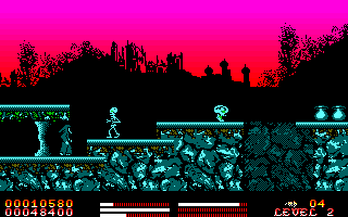 Screenshot of Striker in the Crypts of Trogan