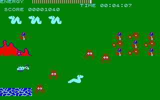 Screenshot of Wriggler (Romantic Robot)