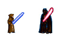 star wars darth vader and luke skywalkeranimations