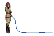woman with whip animations
