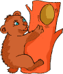 bear up tree animation