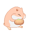 hamster chewing animation
