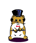 hamster top hat dancing animation