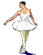 pink ballerina animation