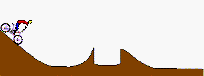 bmx crash bicycle animation