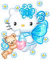cat and teddy animation