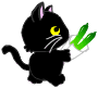 catplaying with a ball of wool animation