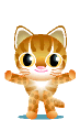 jumping cat animation