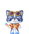 dude cat animation