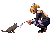 cat playing animation