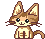   cat eating animation