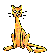 yawning cat animation