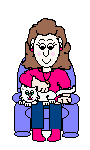 stroking cat animation