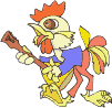guitar chicken animation