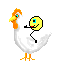 white chick animation