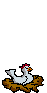 hen and nest animation