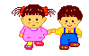  boy and girl dancing  animations