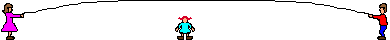 skipping in a skipping rope   animations