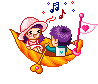 rowing a boat and singing  animations