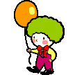 boy with a balloon  animations