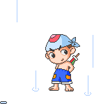 boy with umberella  animations