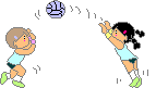 playing handball  animations