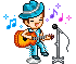  guitsrist singing animations