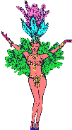 show girl dancing  animation