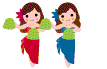 girls dancing  animation