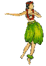 hula hula dancing  animation