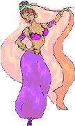 belly dancer  animation