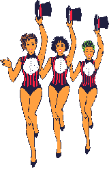 show girl dancers  animation