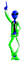 alien dancing  animation