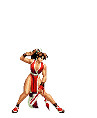 Japanese Fan Dancer  animation