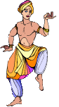 ethnic dancer  animation