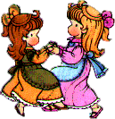 Little Girls Dancing  animation