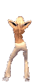 wiggling dancer  animation