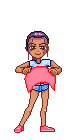 girl dancer  animation